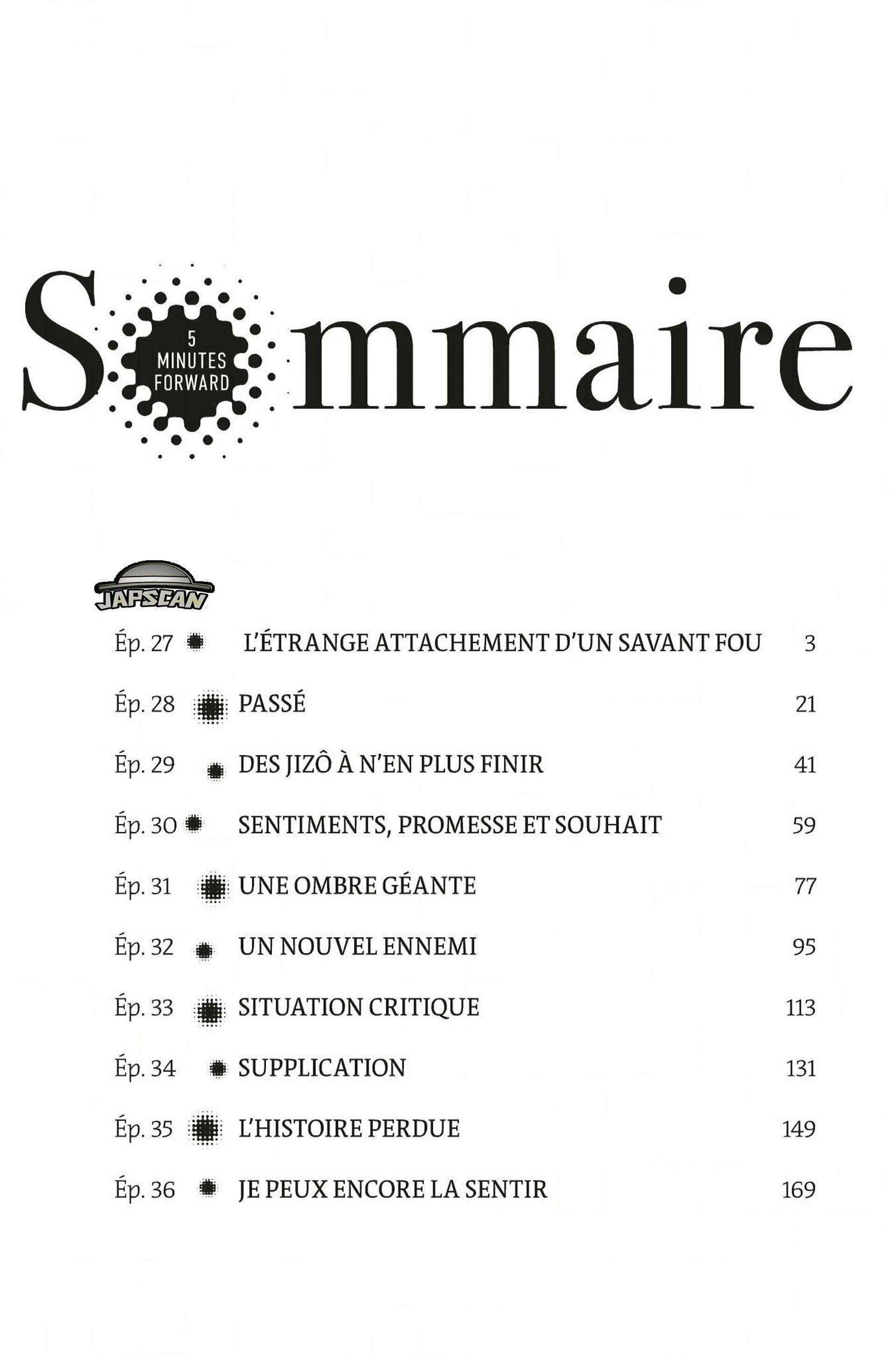  5 minutes forward - Chapitre 27 - 3