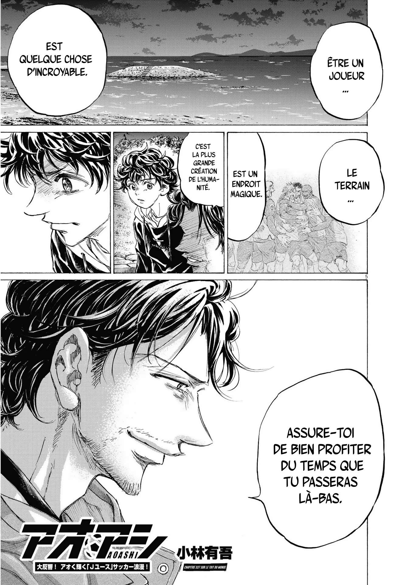  Ao Ashi - Chapitre 337 - 5