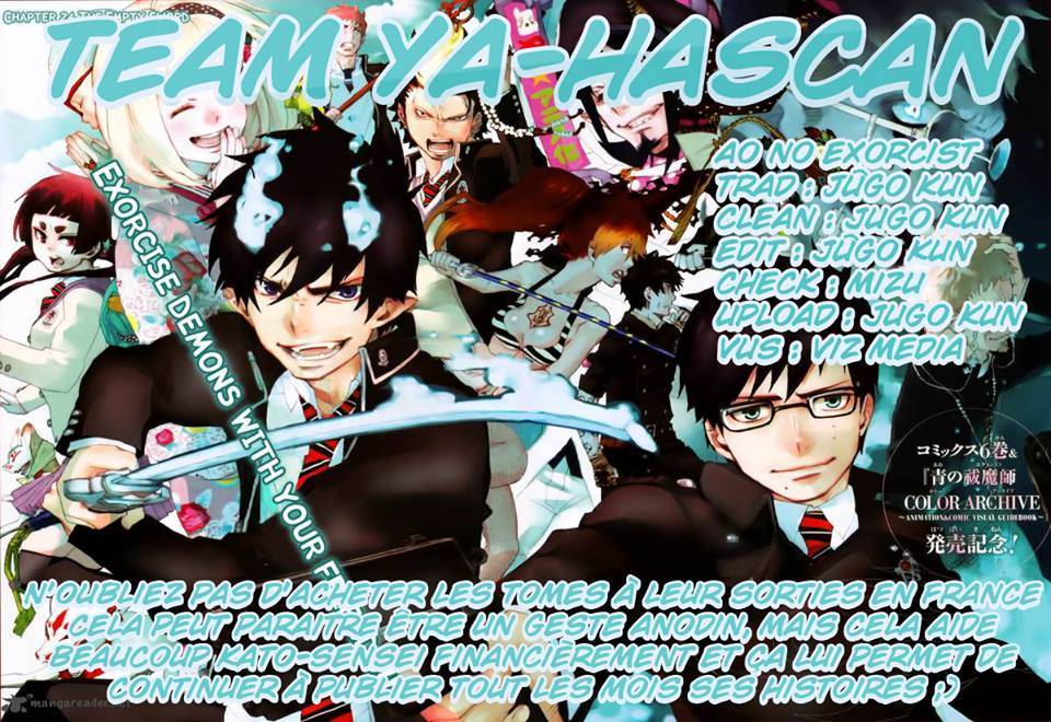  Ao No Exorcist - Chapitre 105 - 19