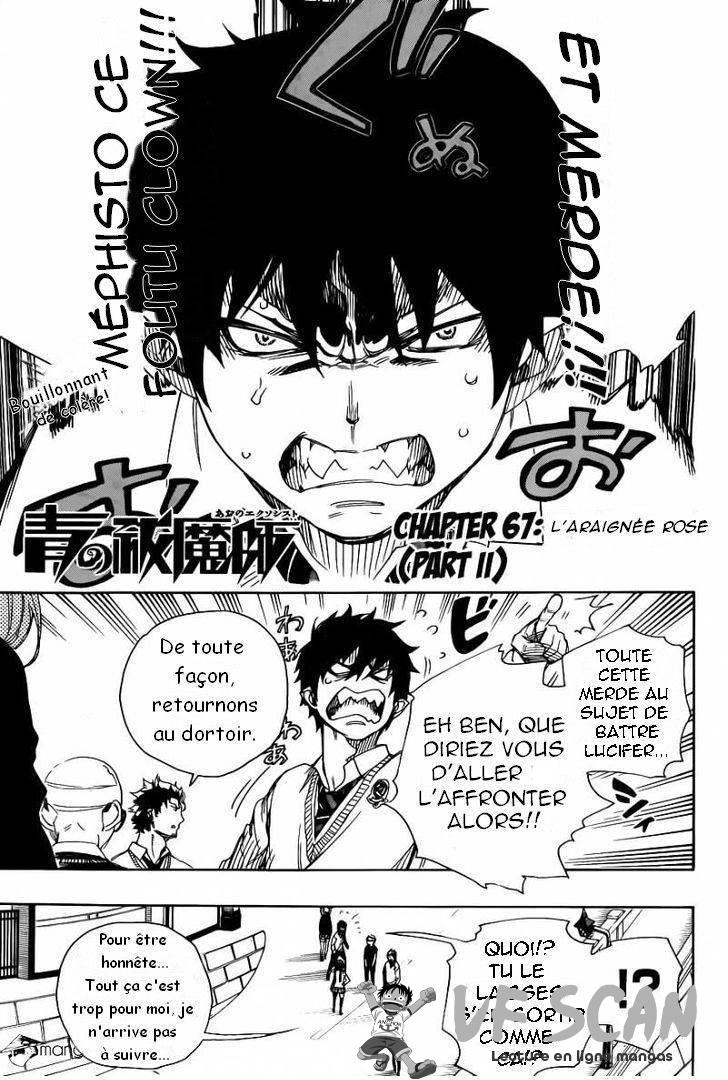  Ao No Exorcist - Chapitre 67 - 1