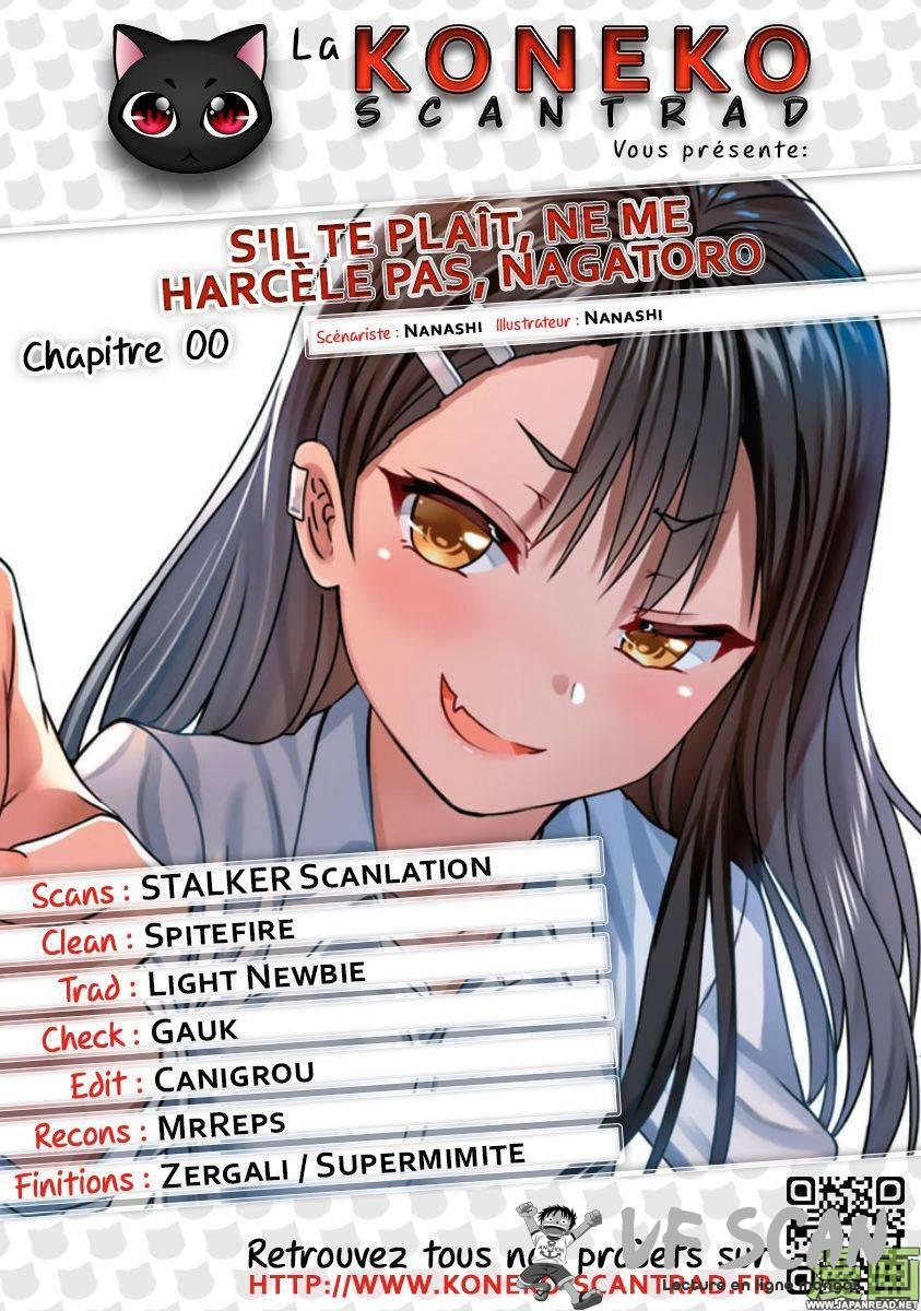  Arrête de me chauffer, Nagatoro - Chapitre 0 - 1