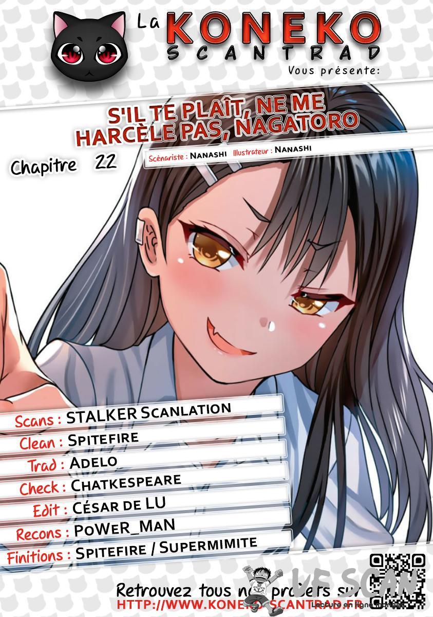  Arrête de me chauffer, Nagatoro - Chapitre 22 - 1