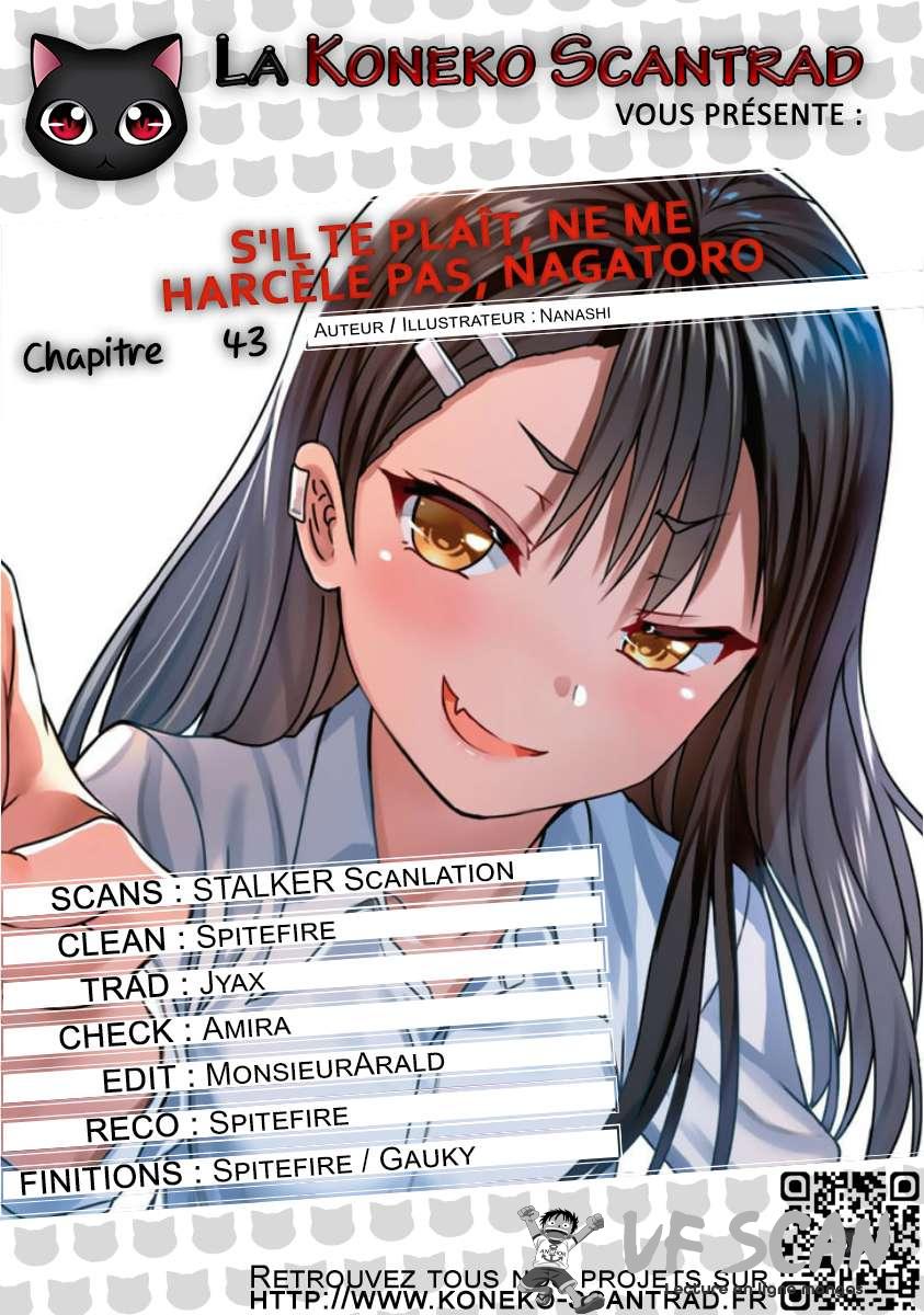  Arrête de me chauffer, Nagatoro - Chapitre 43 - 1