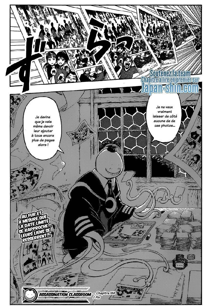  Assassination Classroom - Chapitre 166 - 20