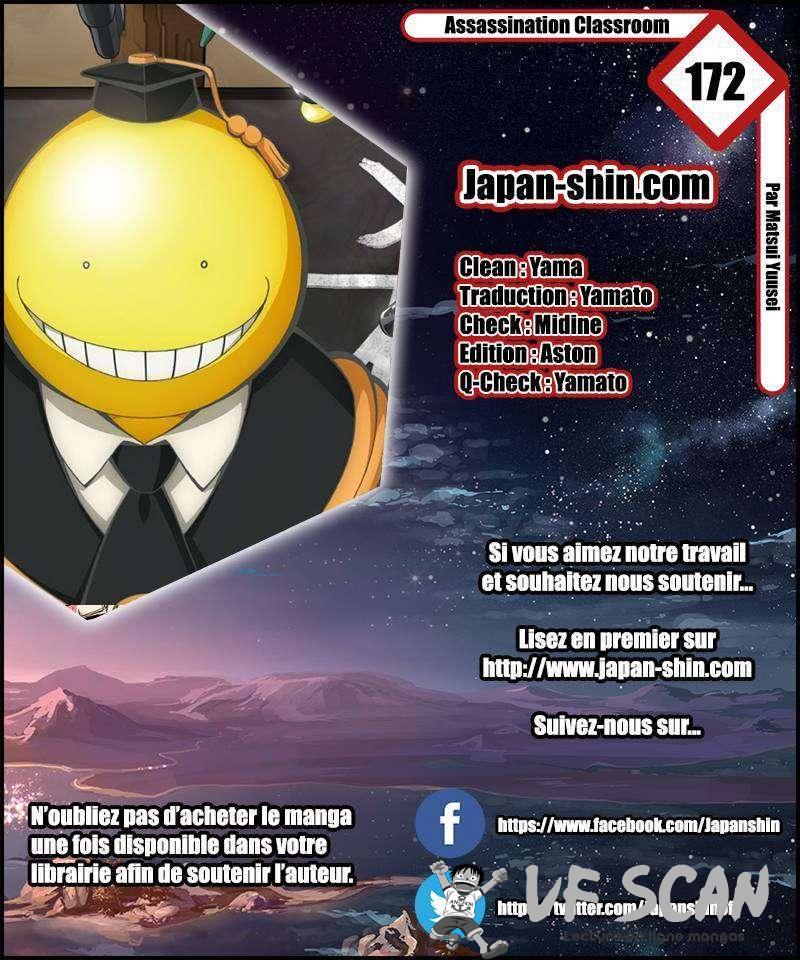  Assassination Classroom - Chapitre 172 - 1