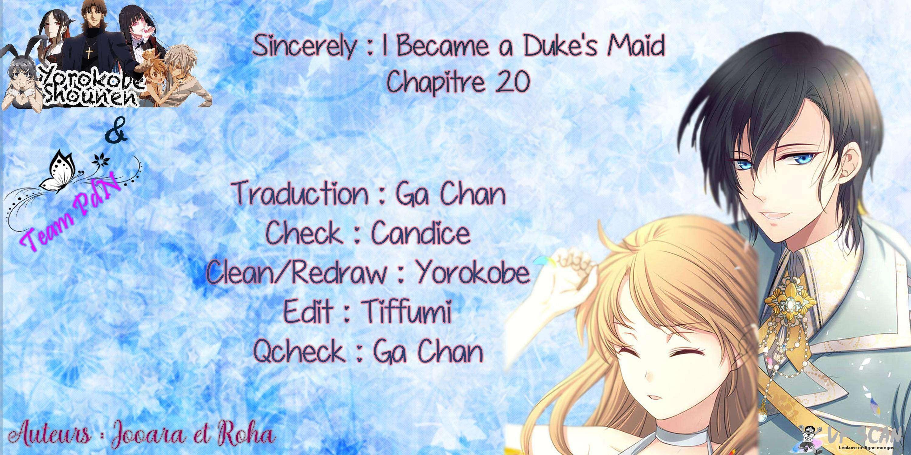  A Tender Heart: The Story of How I Became a Duke's Maid - Chapitre 20 - 1