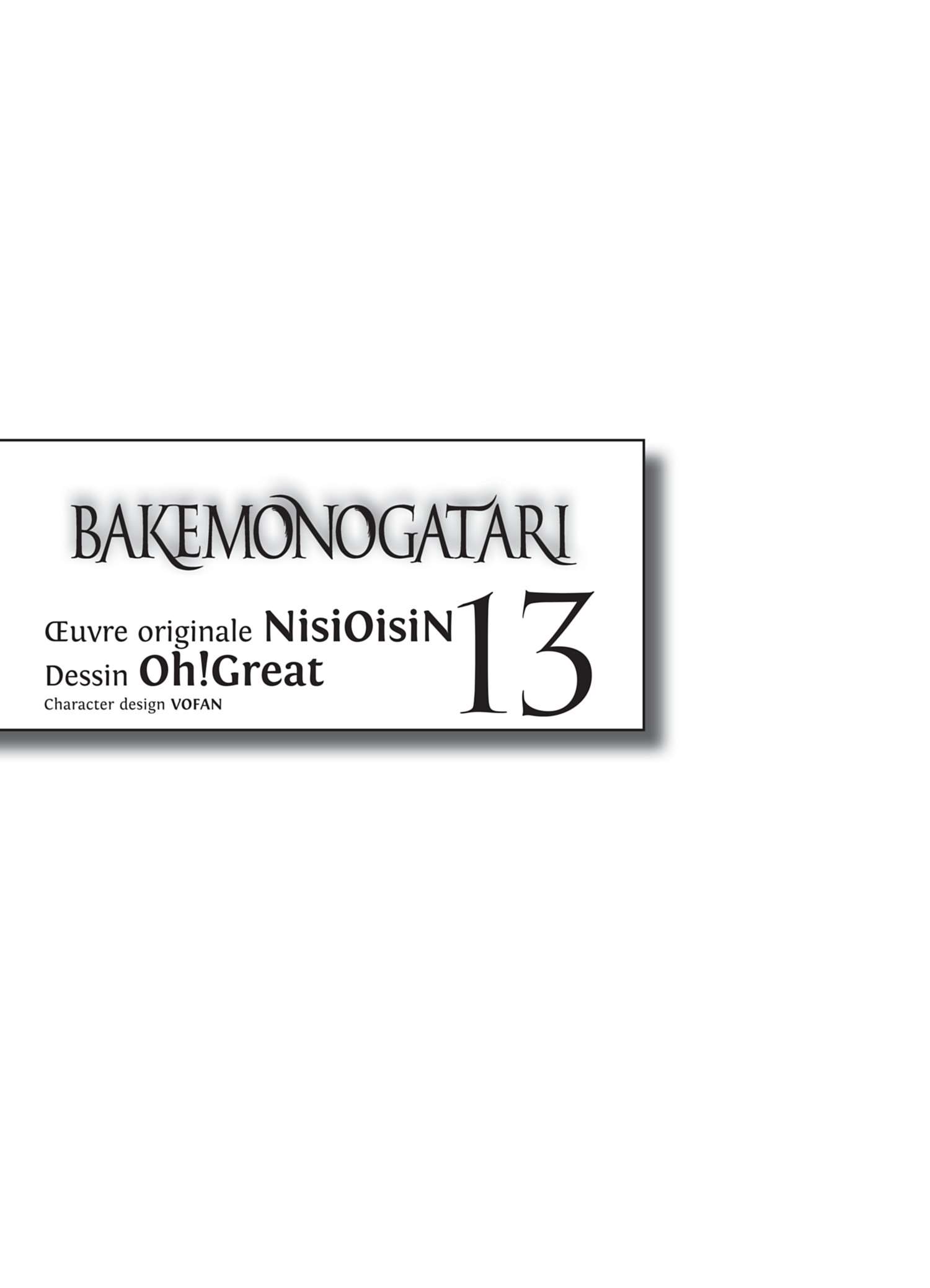  Bakemonogatari - Volume 13 - 2