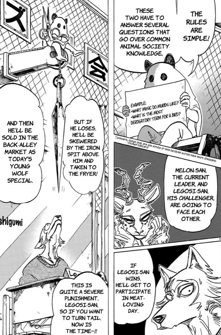  BEASTARS - Chapitre 167 - 16