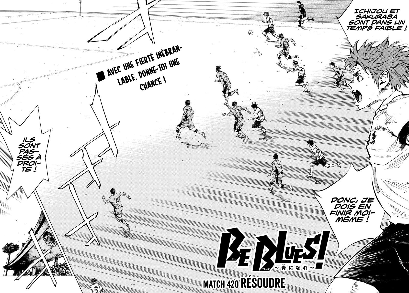  Be Blues! – Ao ni Nare - Chapitre 420 - 2