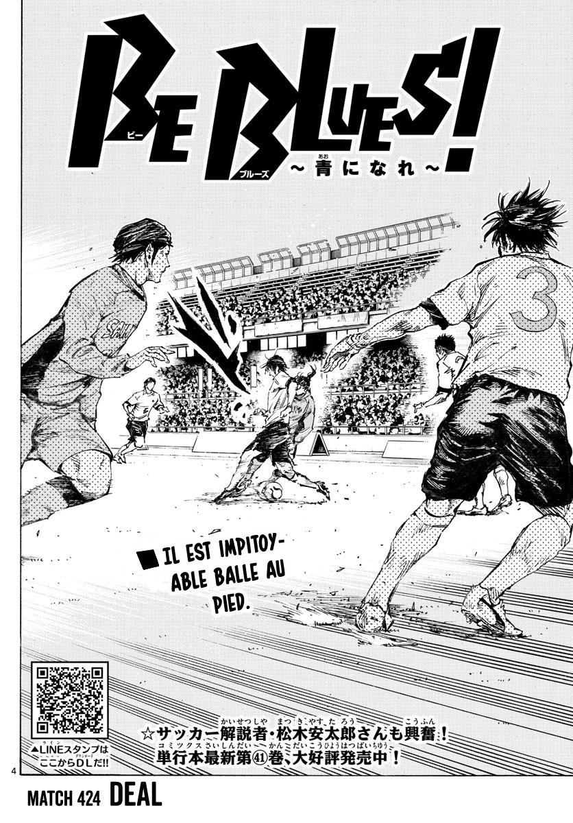  Be Blues! – Ao ni Nare - Chapitre 424 - 4