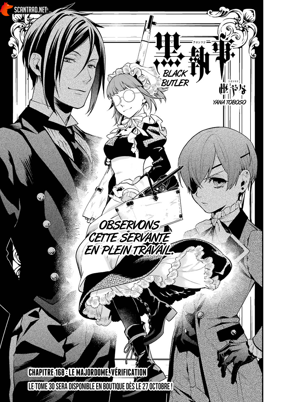  Black Butler - Chapitre 168 - 1