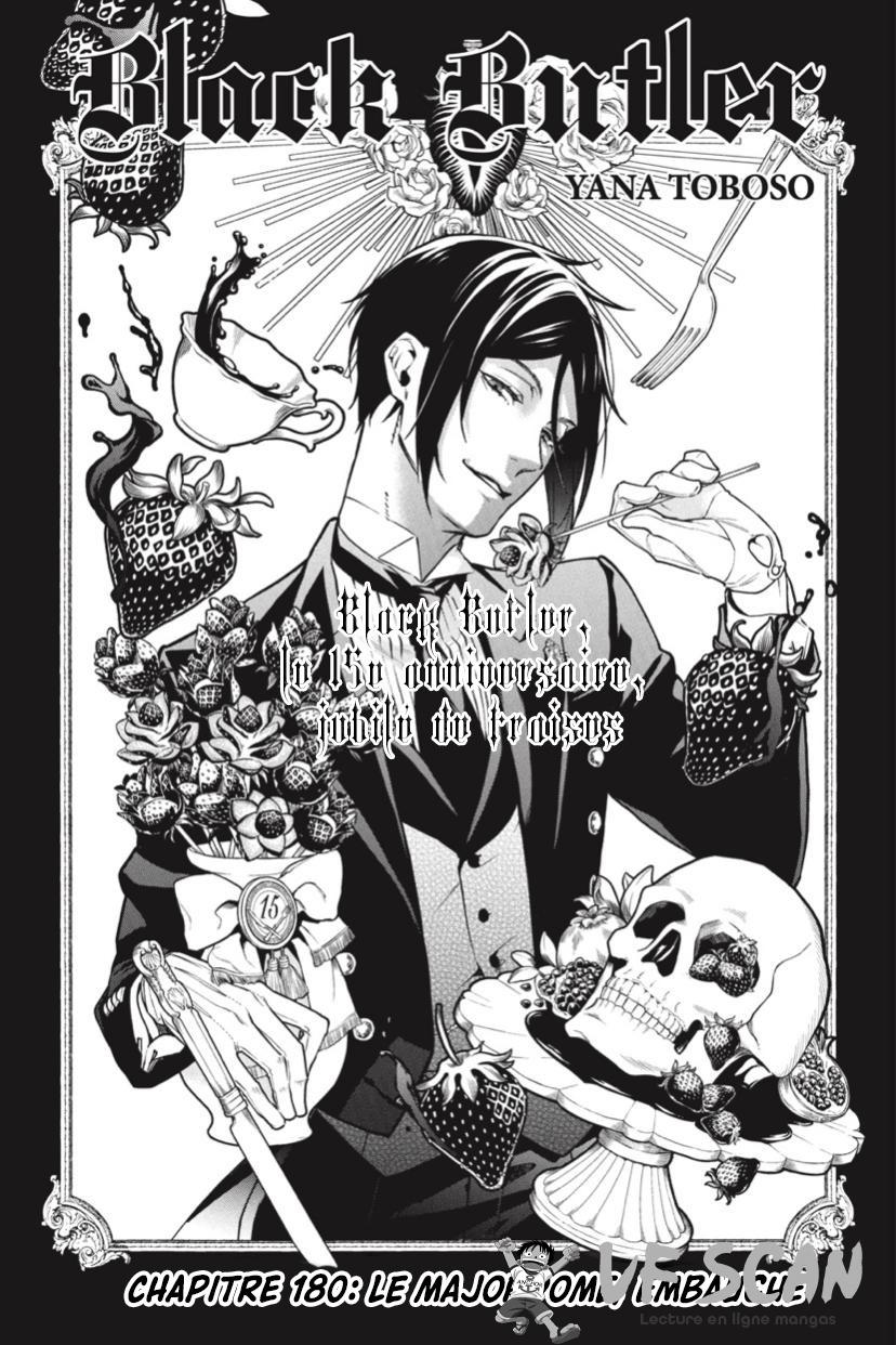  Black Butler - Chapitre 180 - 1