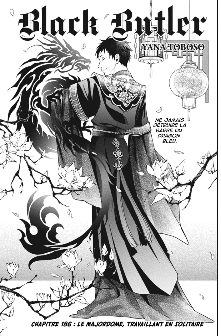  Black Butler - Chapitre 186 - 1