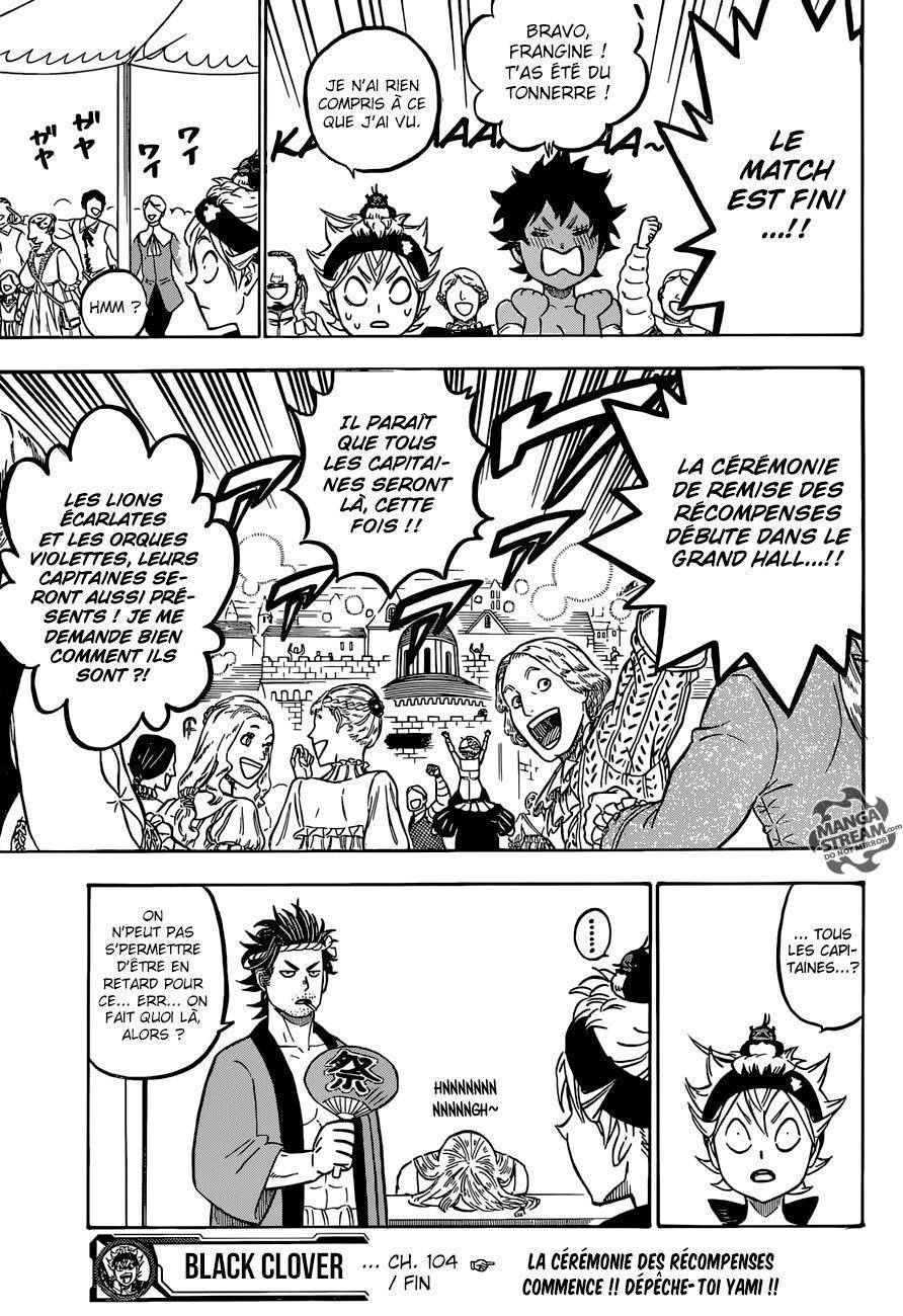  Black Clover - Chapitre 104 - 18