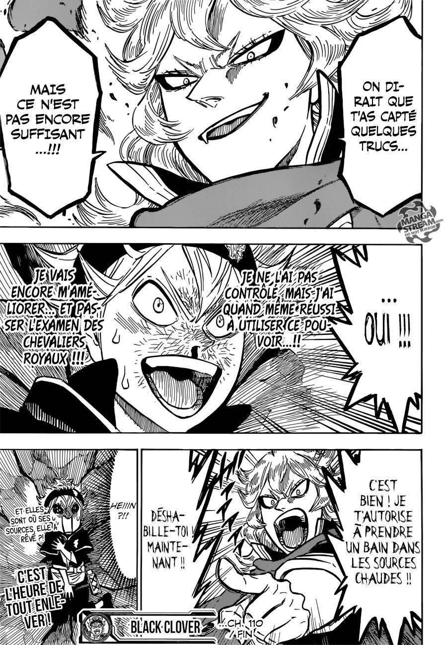  Black Clover - Chapitre 110 - 18