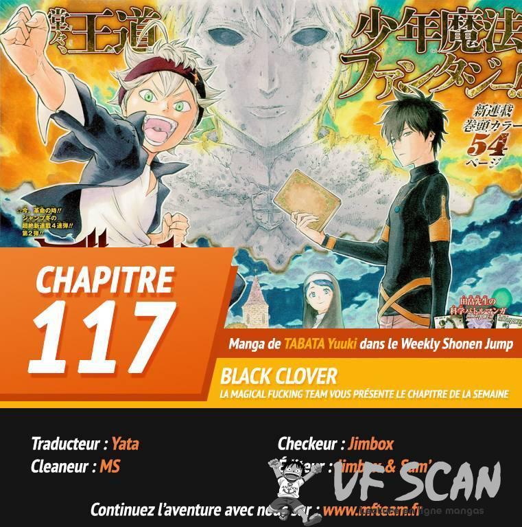  Black Clover - Chapitre 117 - 1