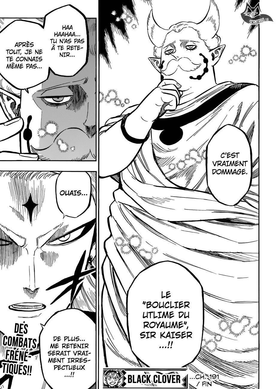  Black Clover - Chapitre 191 - 14