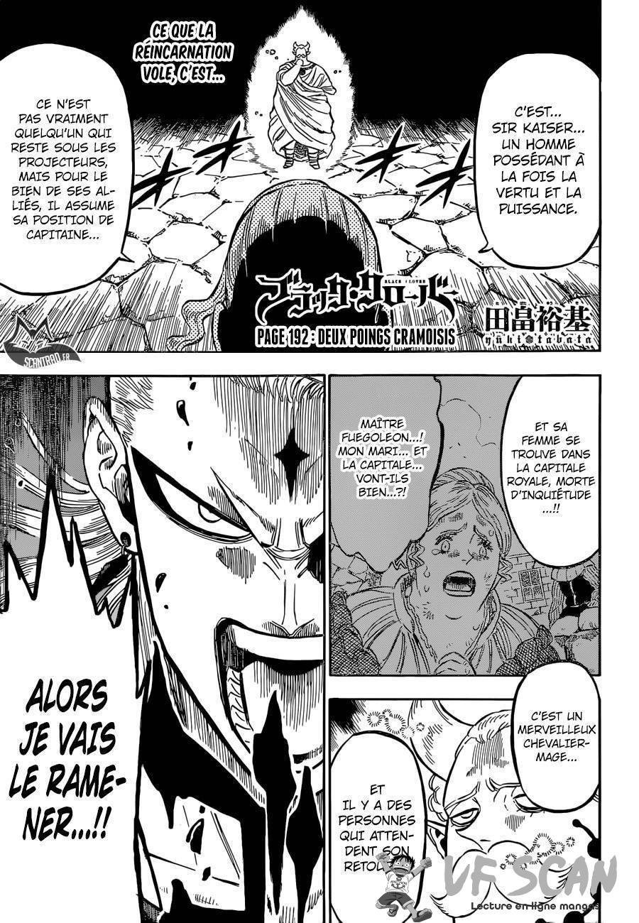  Black Clover - Chapitre 192 - 1