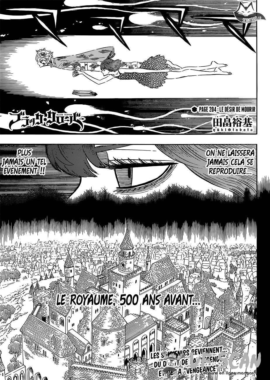  Black Clover - Chapitre 204 - 1