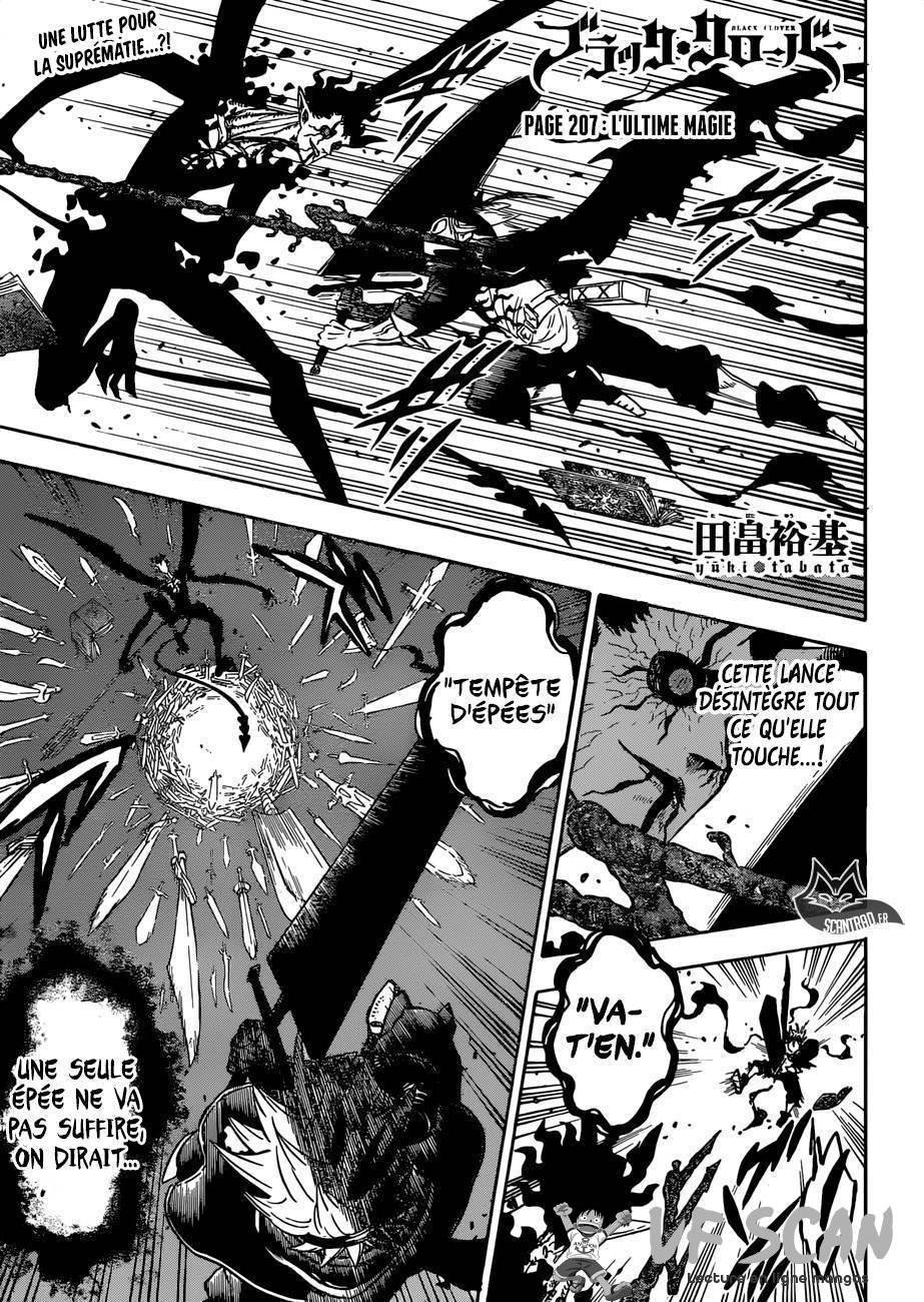  Black Clover - Chapitre 207 - 1