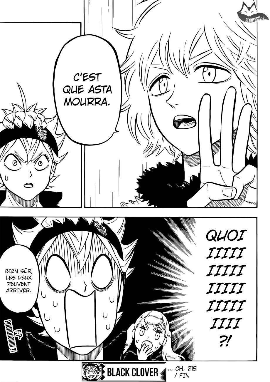  Black Clover - Chapitre 215 - 12