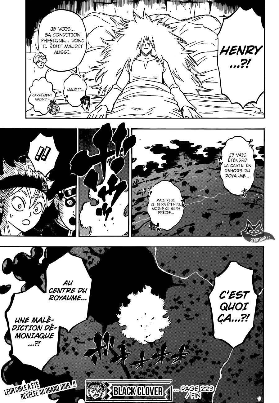  Black Clover - Chapitre 223 - 16