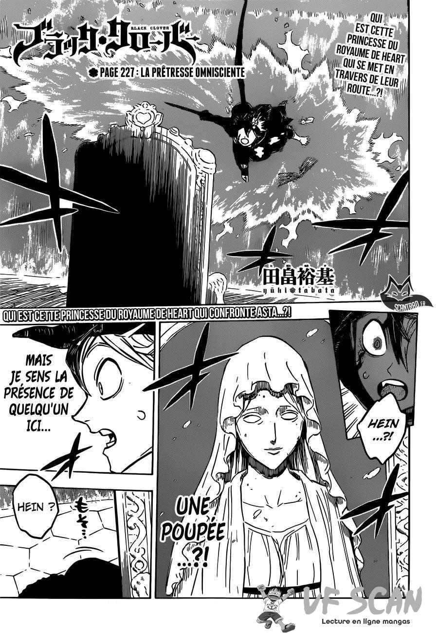  Black Clover - Chapitre 227 - 1