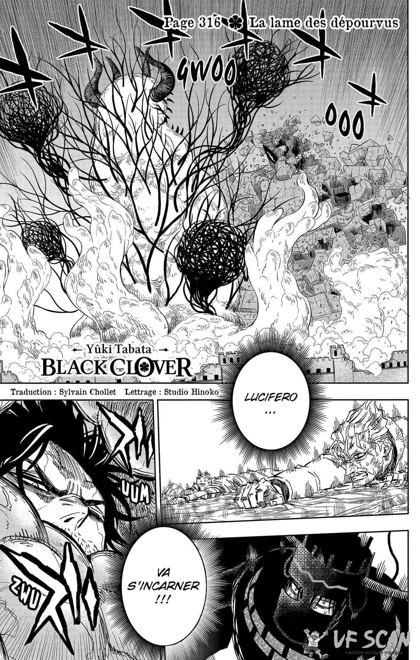  Black Clover - Chapitre 316 - 1