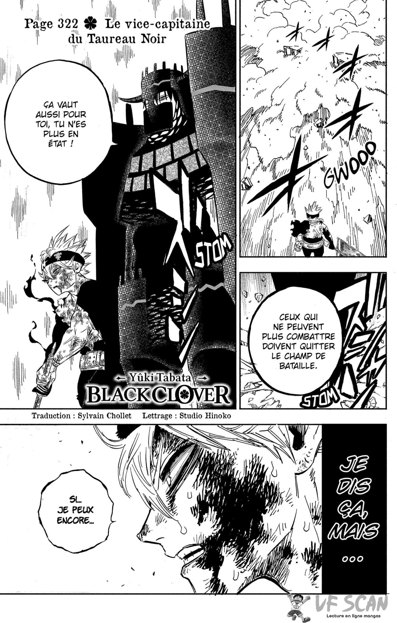  Black Clover - Chapitre 322 - 1