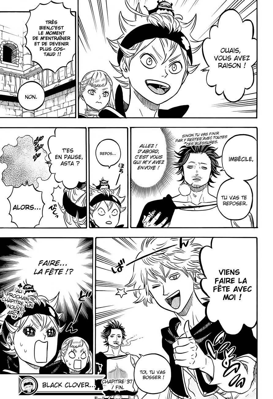  Black Clover - Chapitre 37 - 18