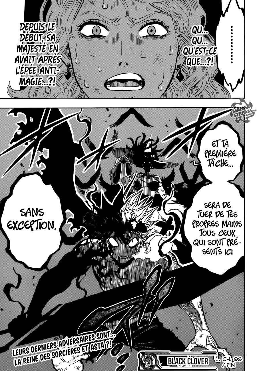  Black Clover - Chapitre 98 - 19