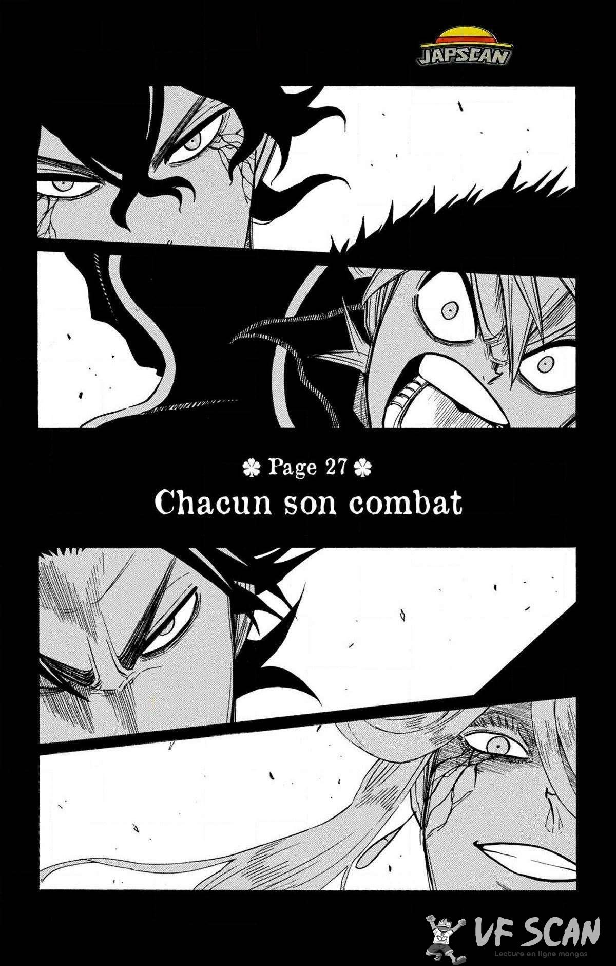  Black Clover – Quartet Knights - Chapitre 27 - 1