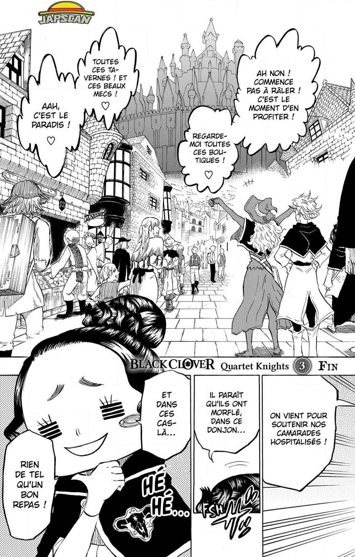  Black Clover – Quartet Knights - Chapitre 33 - 11