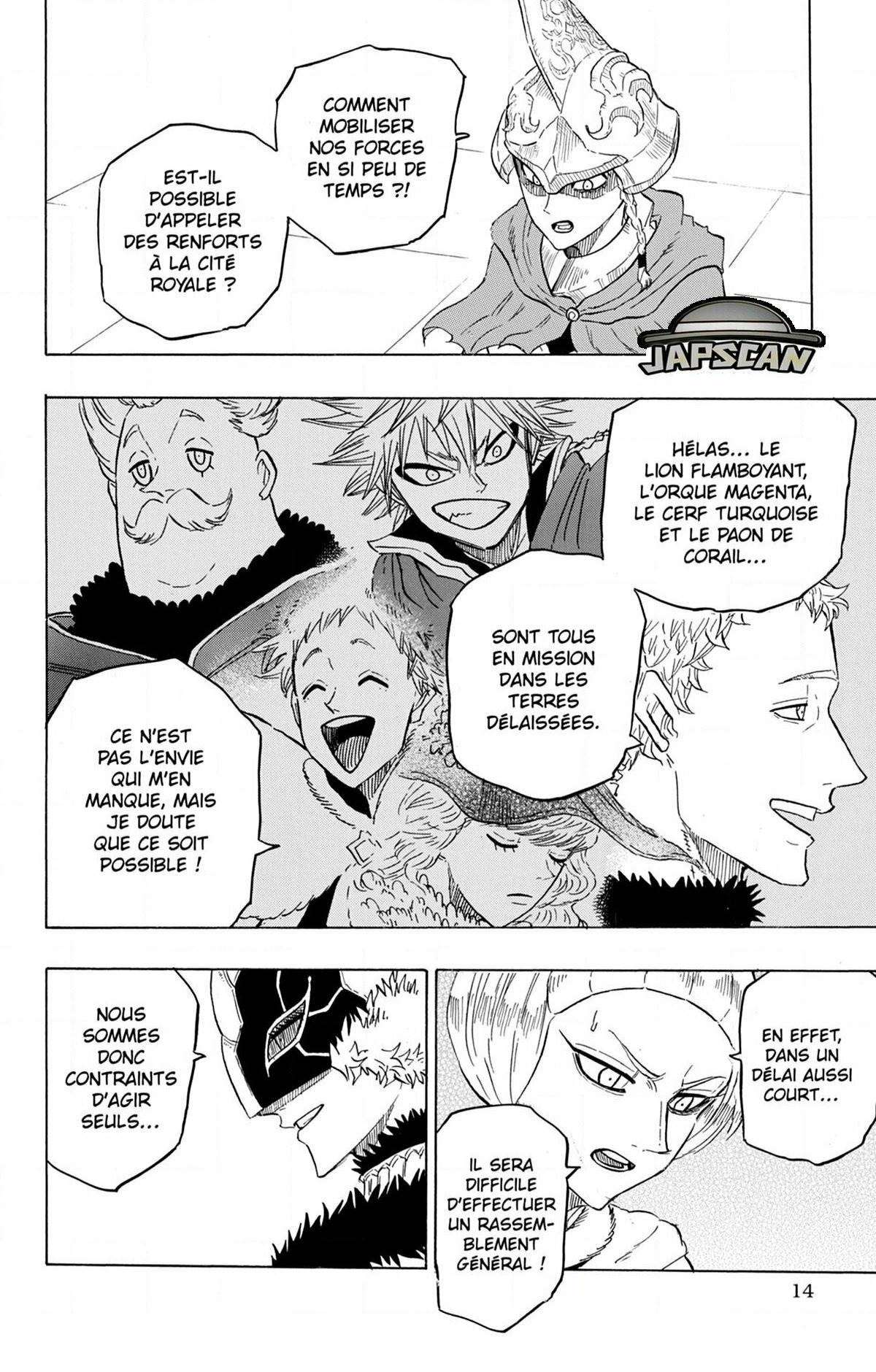  Black Clover – Quartet Knights - Chapitre 35 - 2