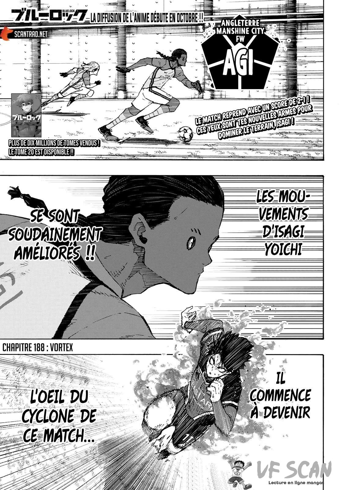  Blue Lock - Chapitre 188 - 1