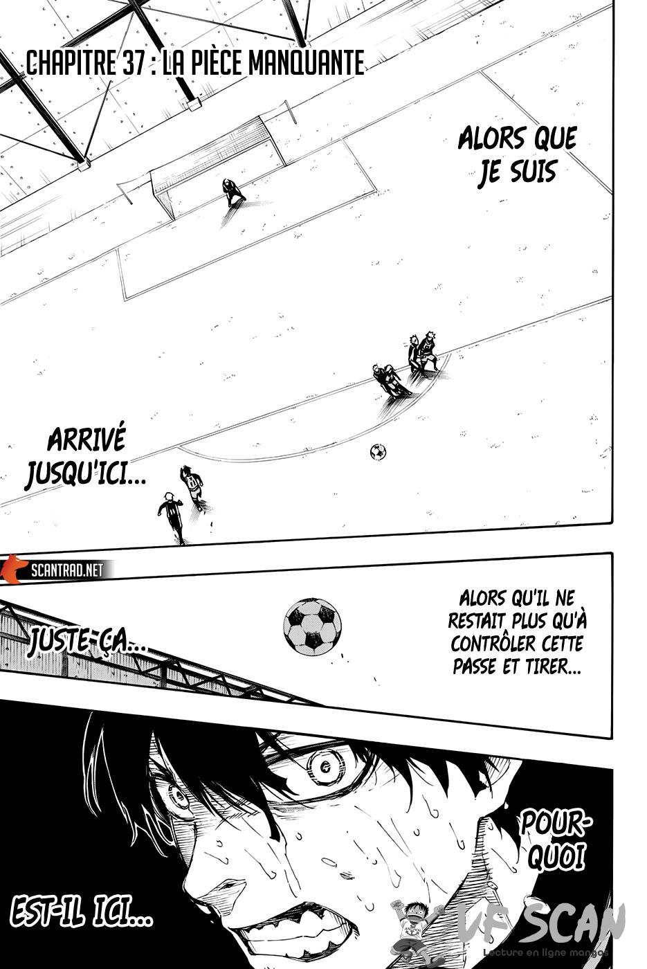  Blue Lock - Chapitre 37 - 1