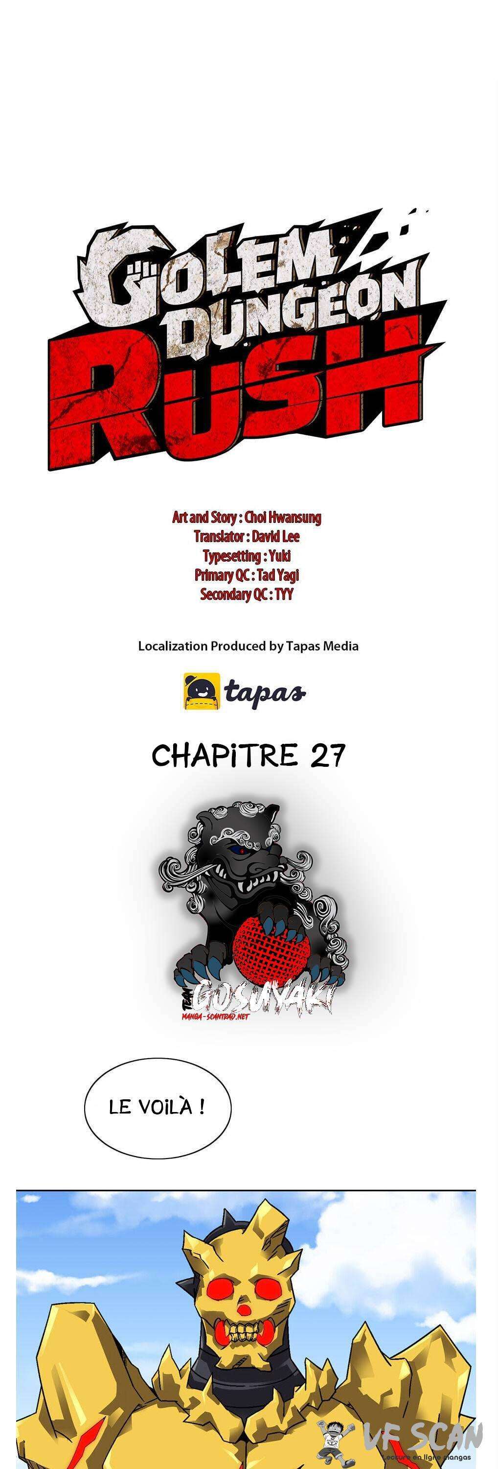  Capture The Golem And Escape Poverty - Chapitre 27 - 1