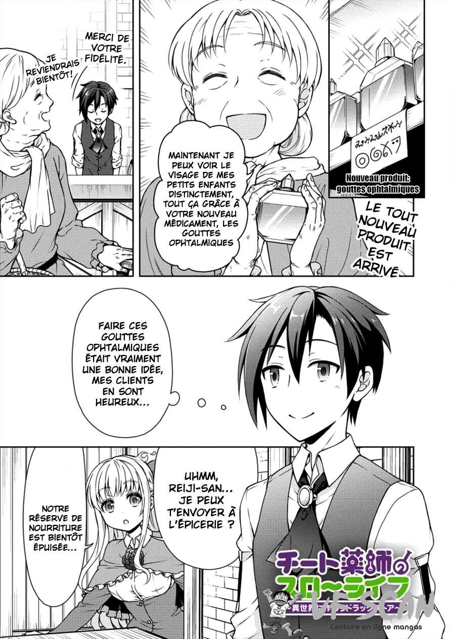  Cheat Kusushi no Slow Life – Isekai ni Tsukurou Drugstore - Chapitre 6 - 1