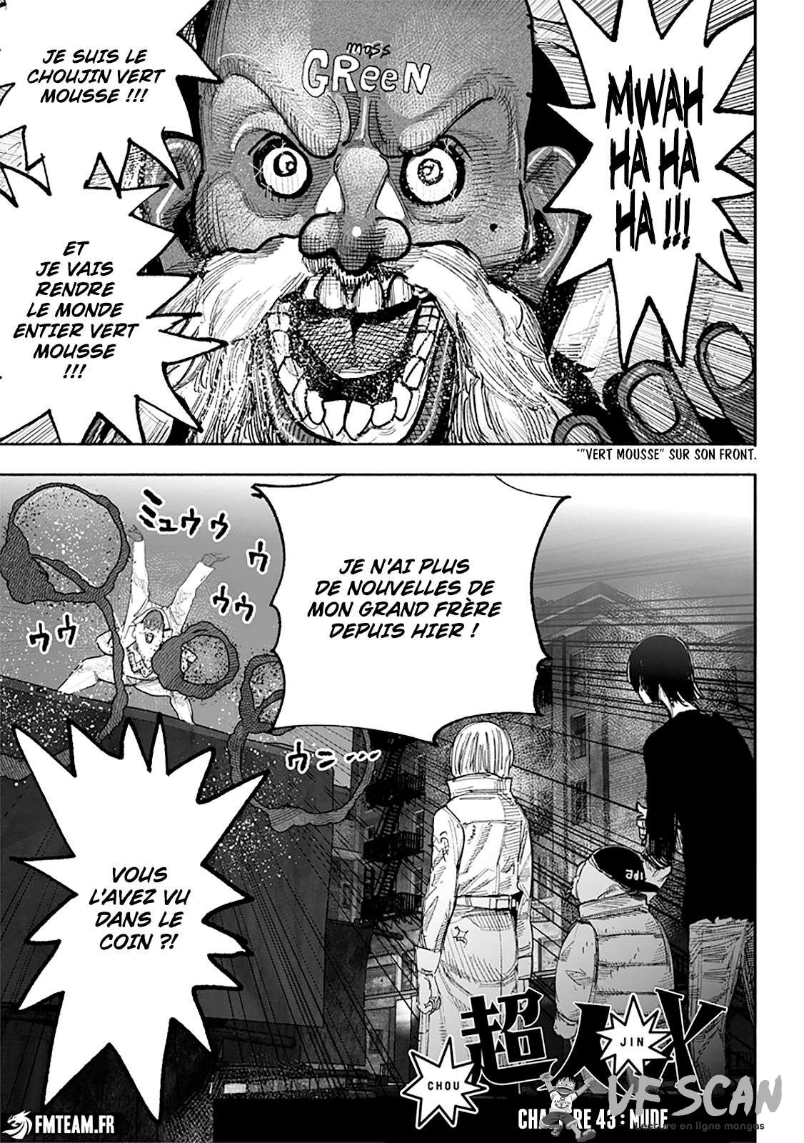  Choujin X - Chapitre 43 - 1