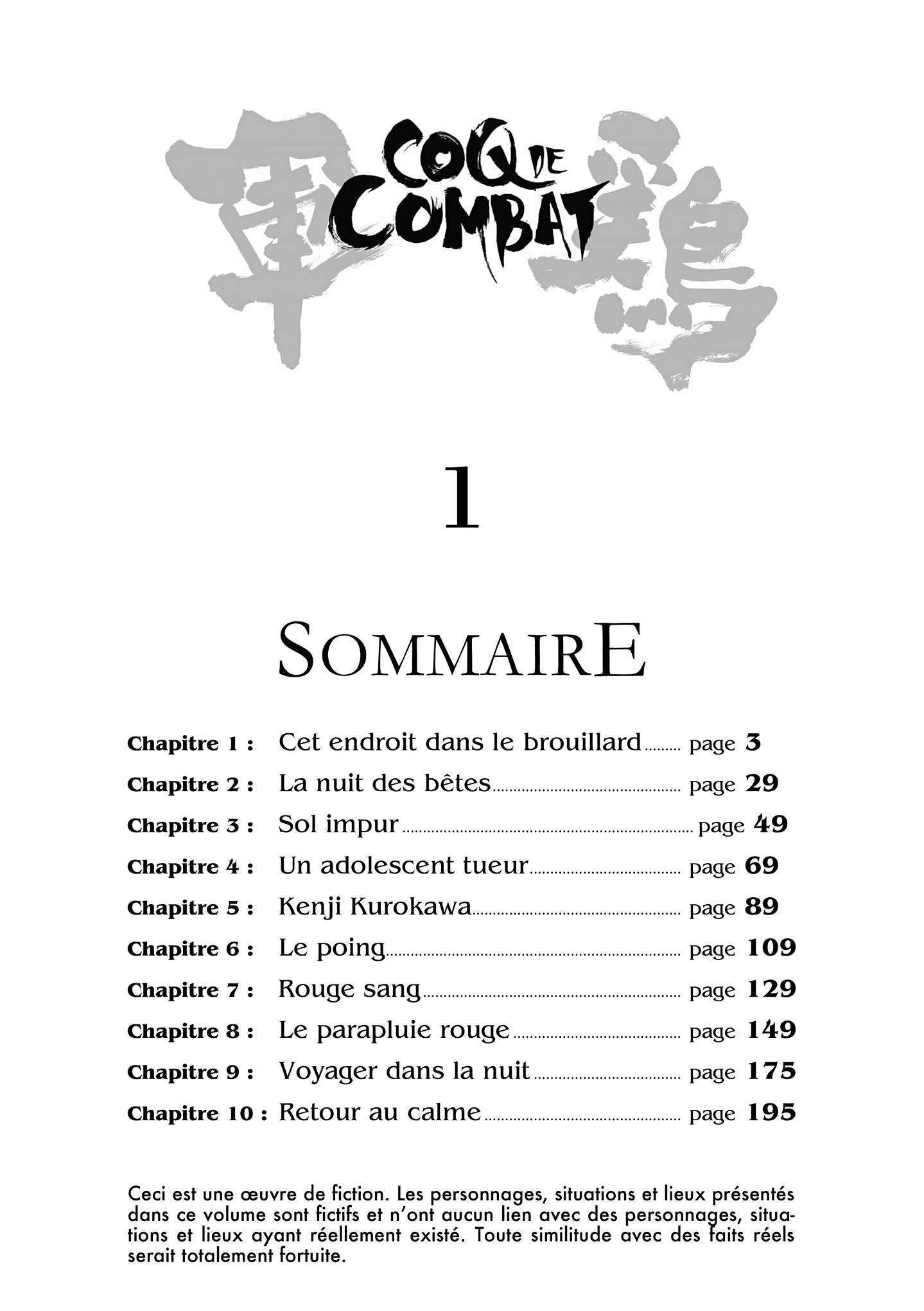  Coq de Combat - Volume 1 - 3