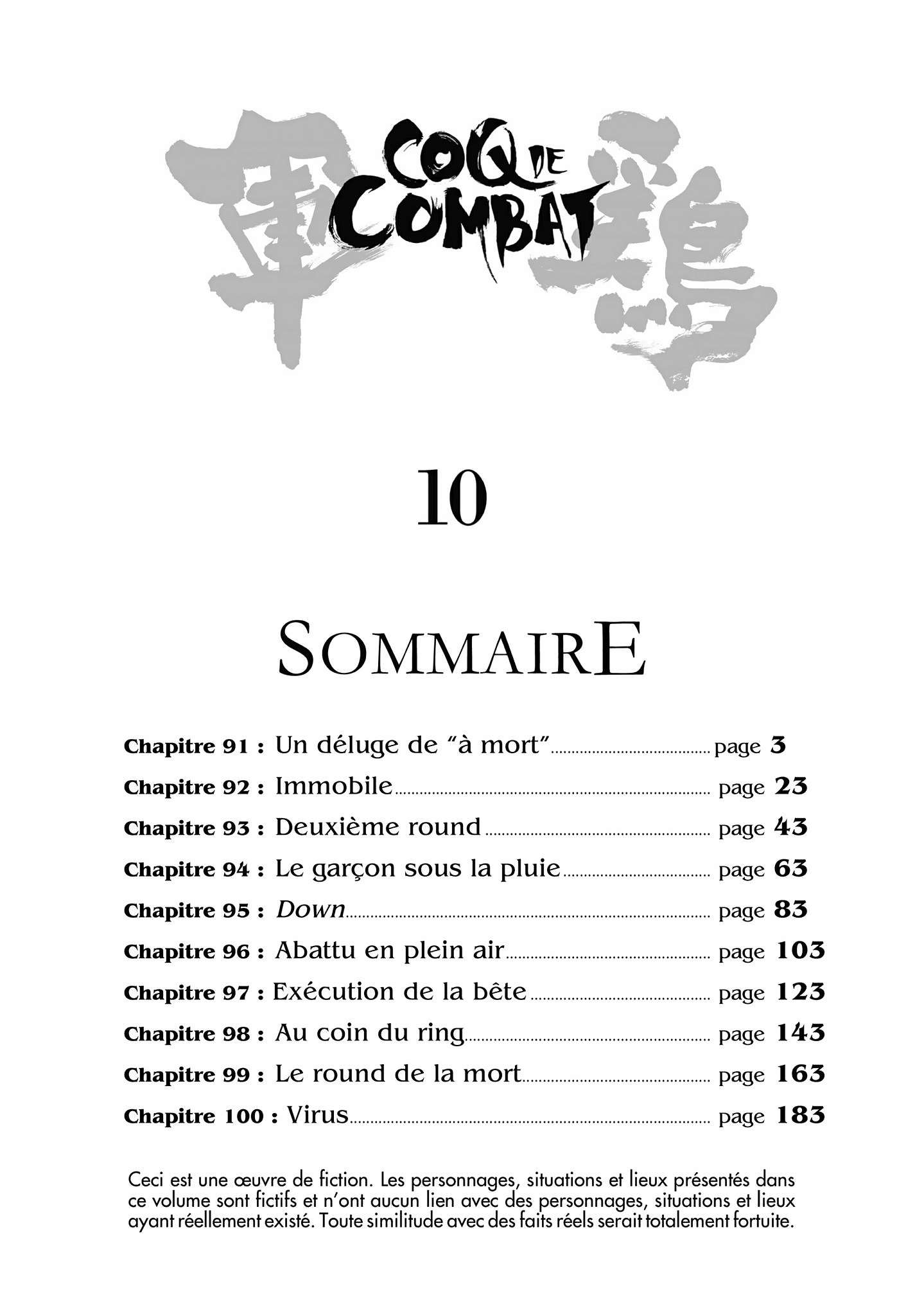  Coq de Combat - Volume 10 - 3