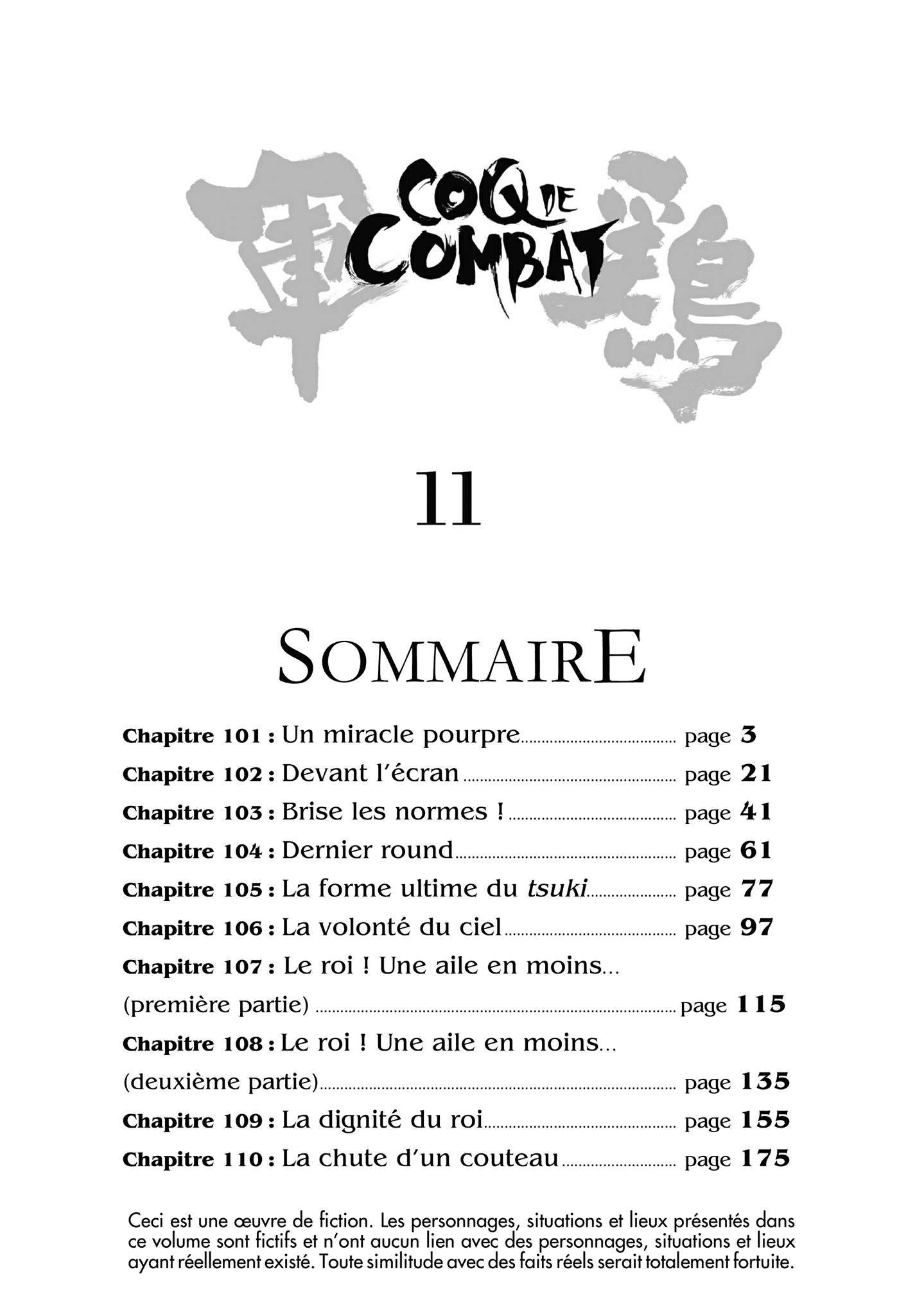  Coq de Combat - Volume 11 - 3