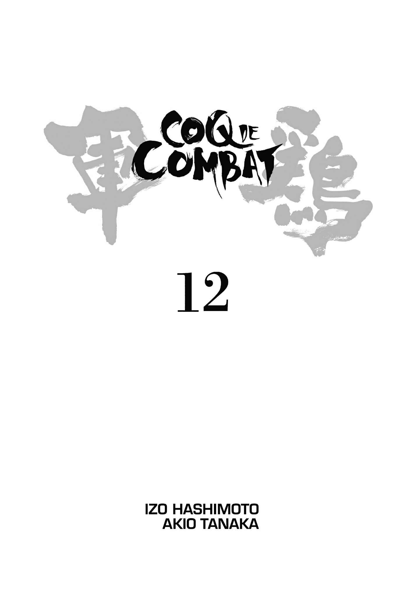  Coq de Combat - Volume 12 - 2