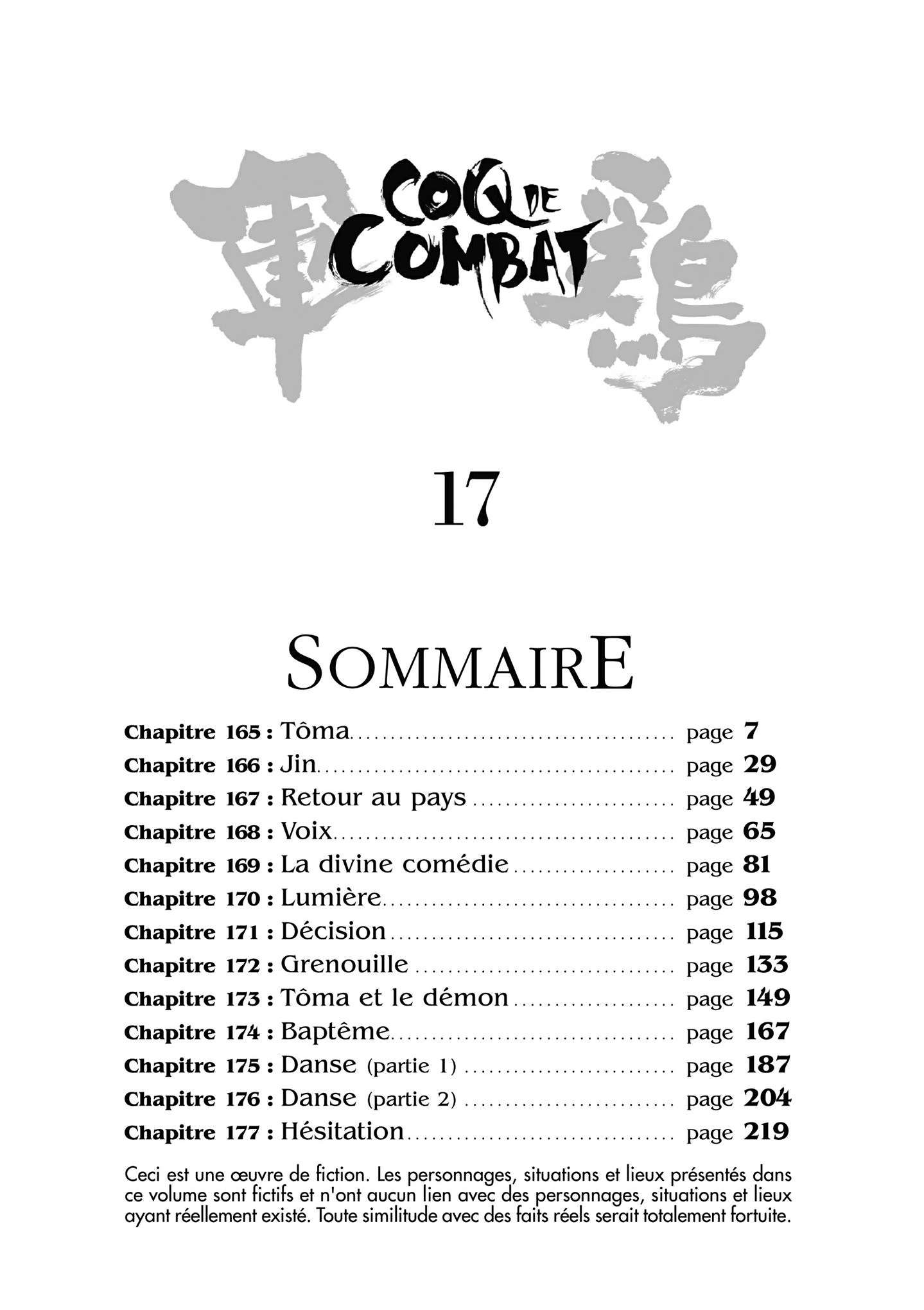  Coq de Combat - Volume 17 - 3