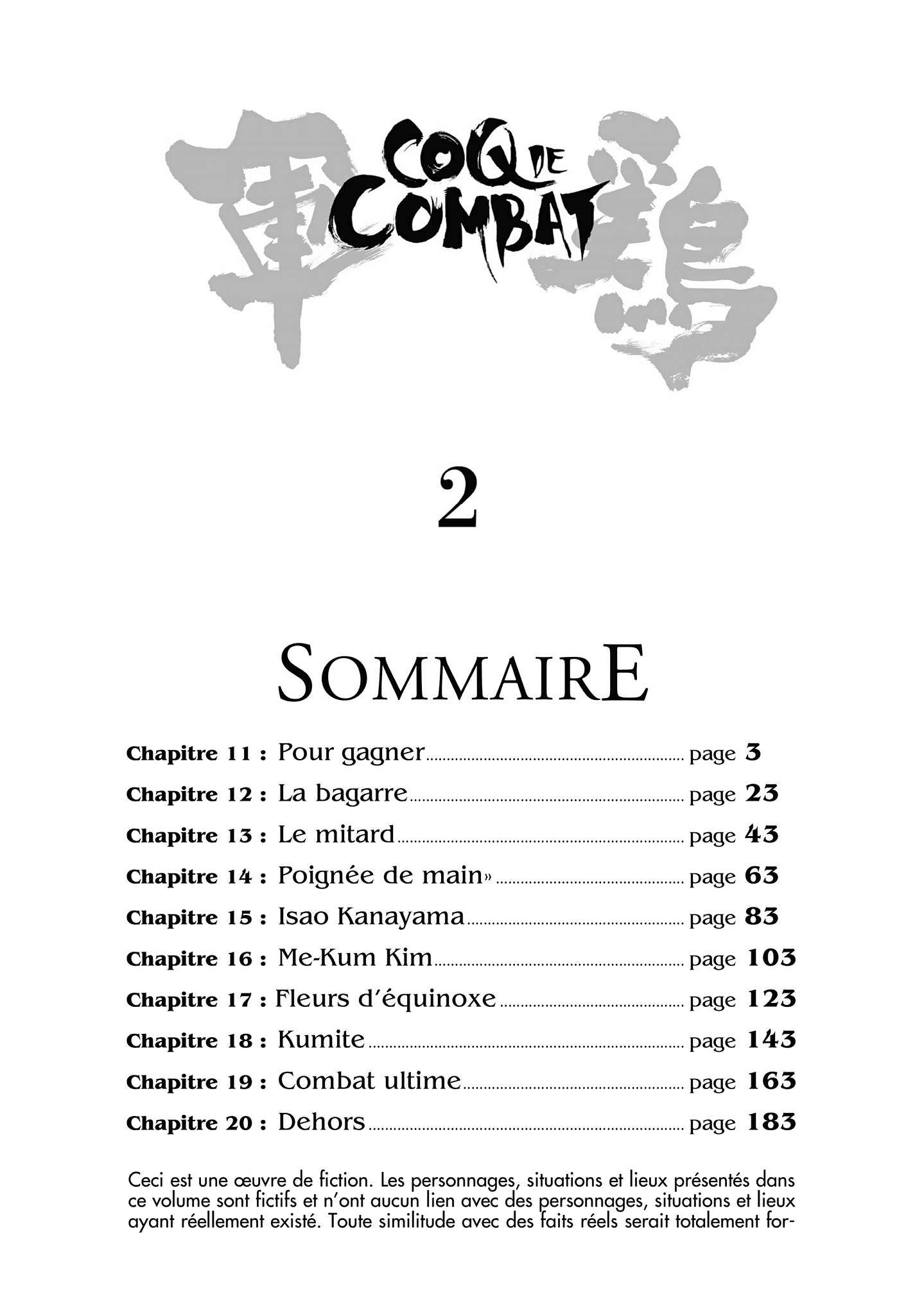  Coq de Combat - Volume 2 - 3