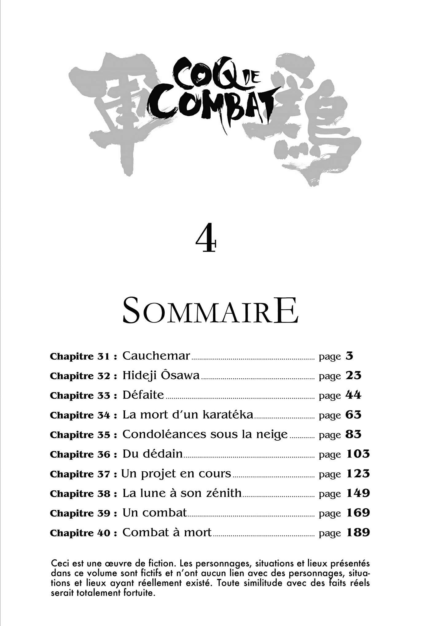  Coq de Combat - Volume 4 - 3