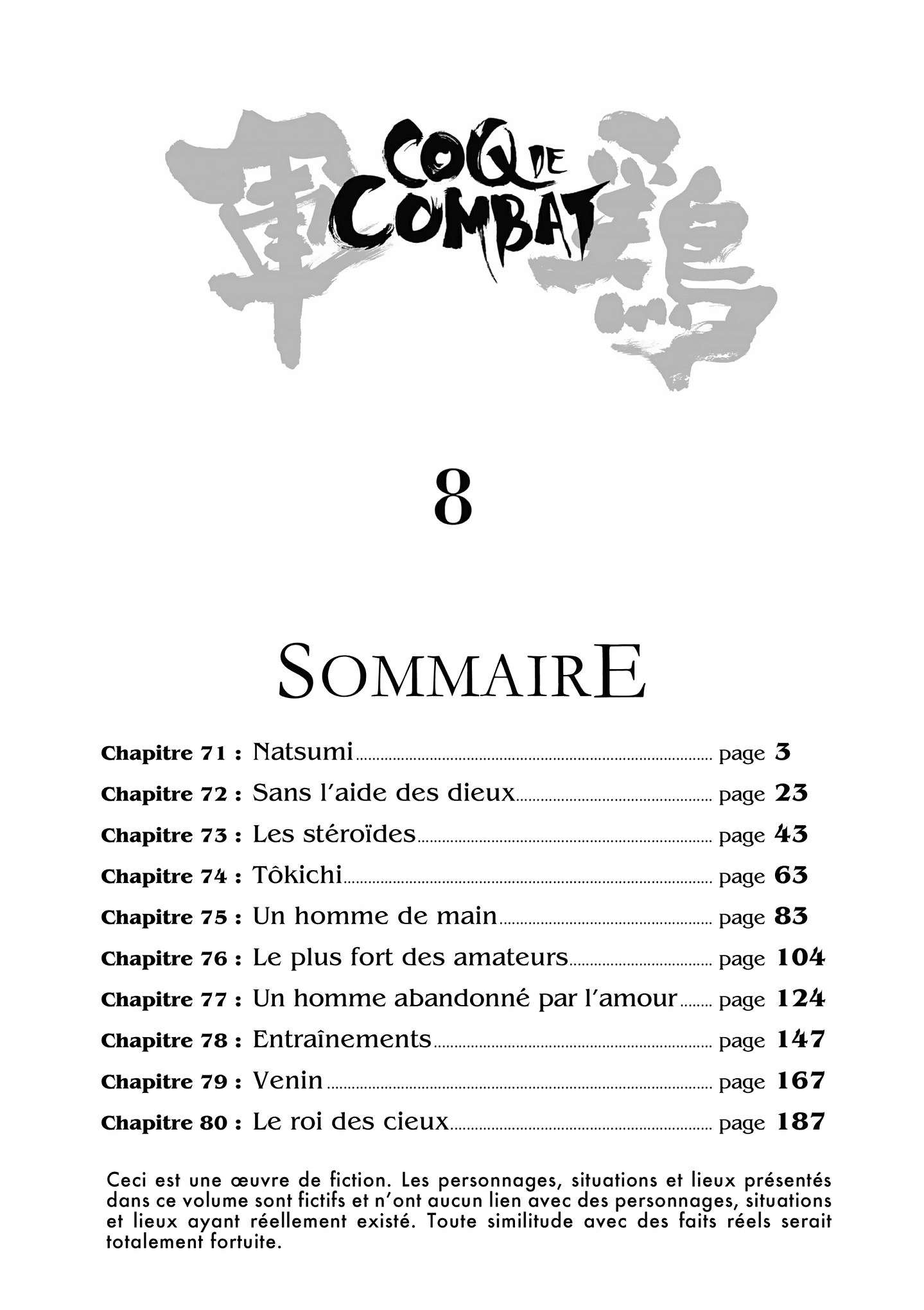  Coq de Combat - Volume 8 - 3