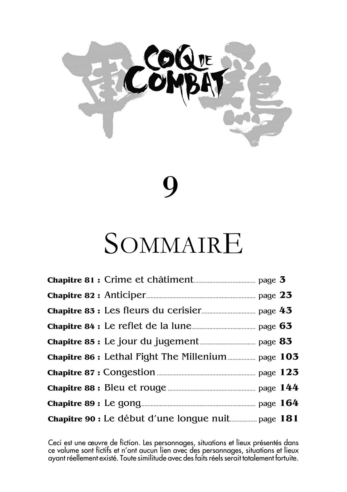  Coq de Combat - Volume 9 - 3