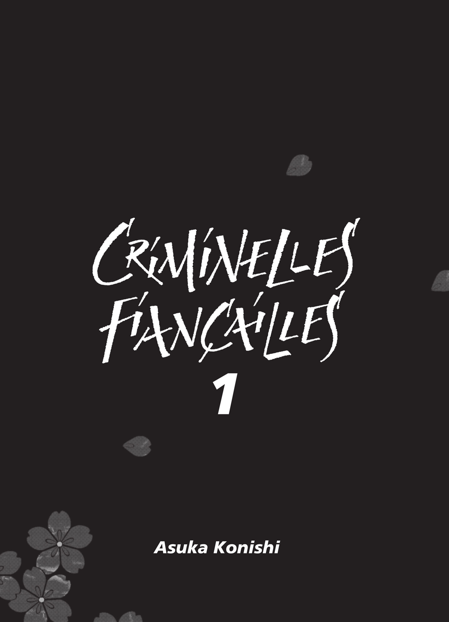  Criminelles Fiançailles - Volume 1 - 2