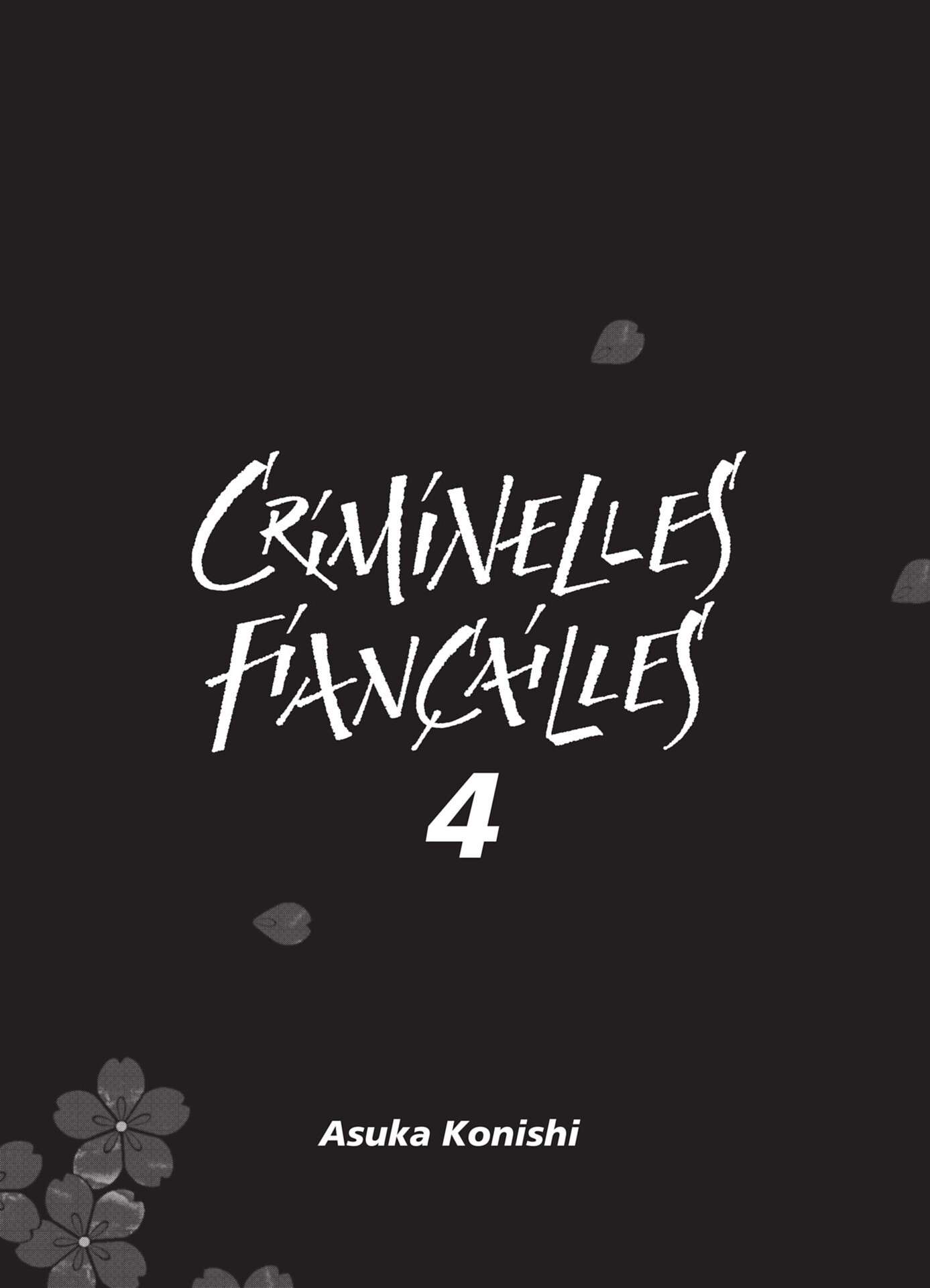  Criminelles Fiançailles - Volume 4 - 2